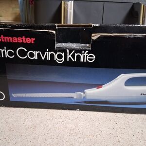 Toastmaster Electric Carving Knife - White
